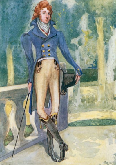 Un hombre de la época de Jorge IV 1820-1830 de Dion Clayton Calthrop