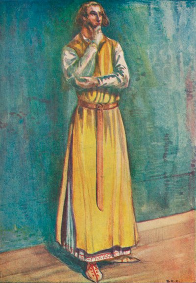 Un hombre de la época de Juan, 1907 de Dion Clayton Calthrop