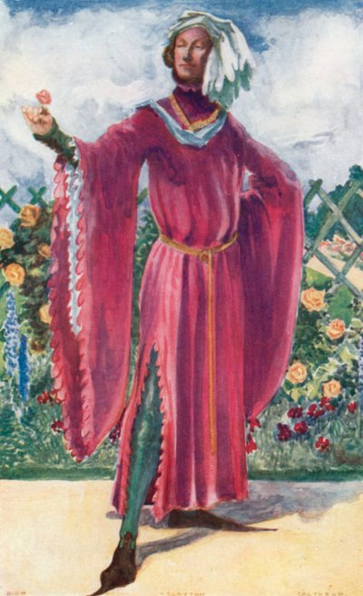Un hombre de la época de Ricardo II 1377-1399 de Dion Clayton Calthrop