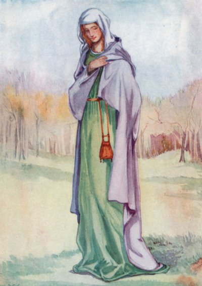 Una mujer de la época de Enrique III 1216-1272 de Dion Clayton Calthrop