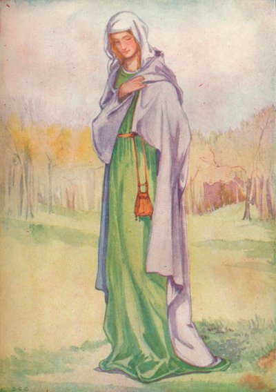 Una mujer de la época de Enrique III, 1907 de Dion Clayton Calthrop