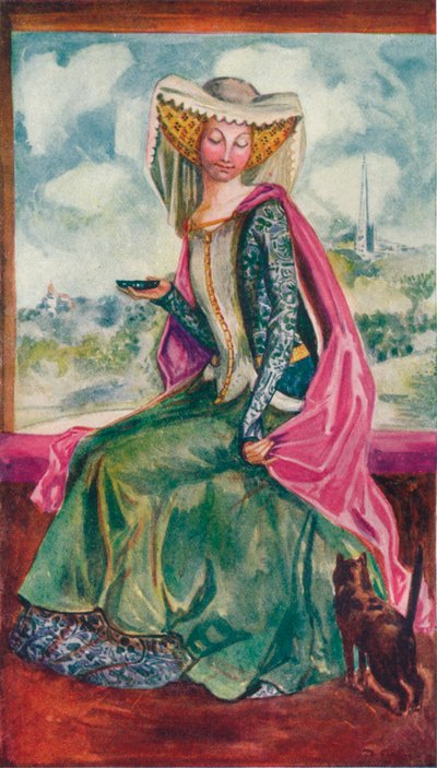 Una mujer de la época de Enrique IV, 1907 de Dion Clayton Calthrop