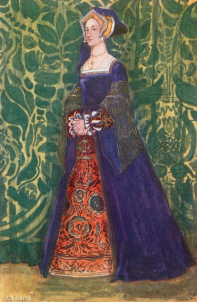 Una mujer de la época de Enrique VIII 1509-1547 de Dion Clayton Calthrop