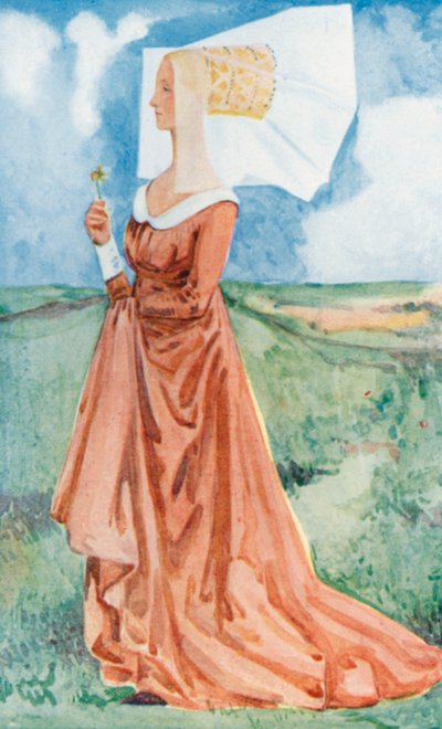 Una mujer de la época de Ricardo III 1483-1485 de Dion Clayton Calthrop