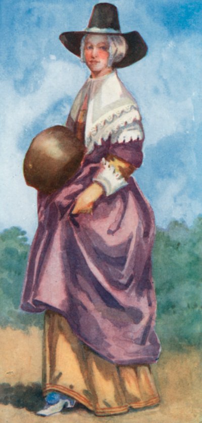 Una mujer de la época de los Cromwell 1649-1660 de Dion Clayton Calthrop