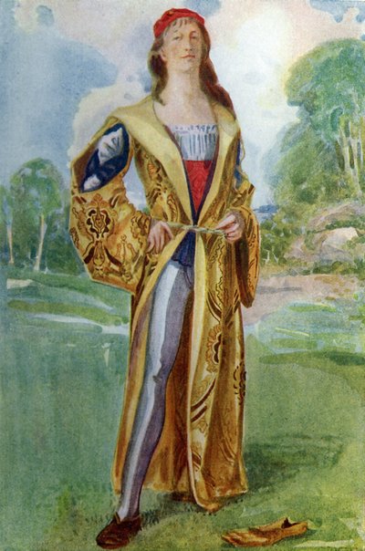 Traje de hombre en el reinado de Enrique VII (1485-1509) de Dion Clayton Calthrop
