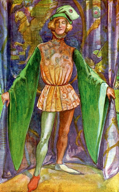 Traje de hombre en el reinado de Enrique V (1413-1422) de Dion Clayton Calthrop