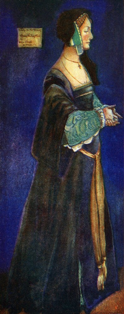 Traje de mujer en el reinado de Enrique VIII (1509-1547) de Dion Clayton Calthrop