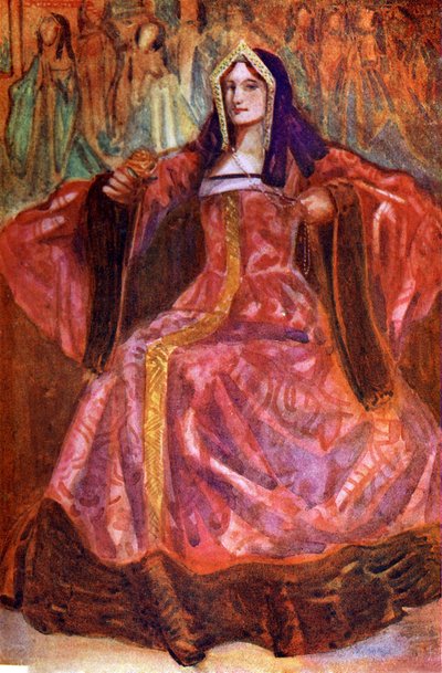 Traje de mujer en el reinado de Enrique VII (1485-1509) de Dion Clayton Calthrop