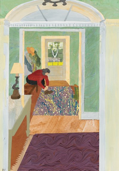 Con las botas puestas (collage) de Dione Verulam