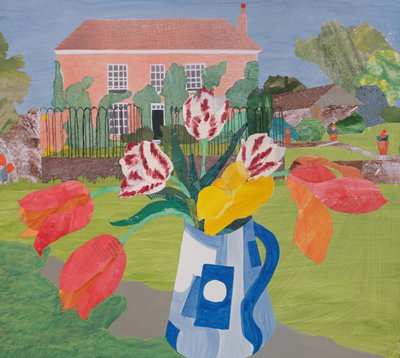 Inicio, Maynes Farmhouse (collage) de Dione Verulam