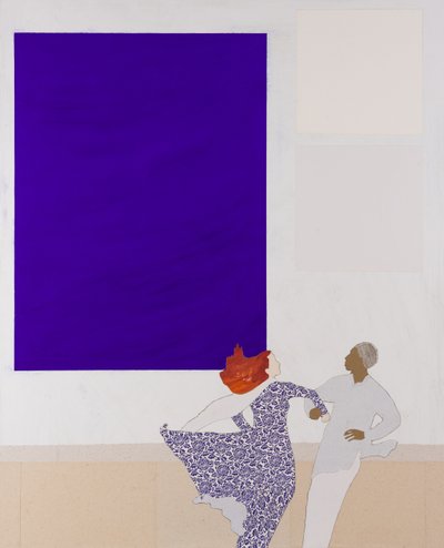 Klein inspira Dancing, 2020 (collage) de Dione Verulam