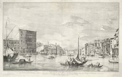 El Gran Canal de Venecia de Dionigi Valesio