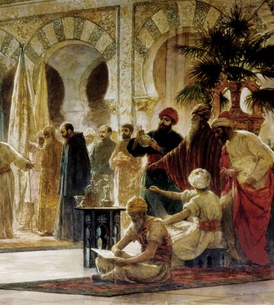 Abd Al-Rahman III (detalle) de Dionisio Baixeras Verdaguer