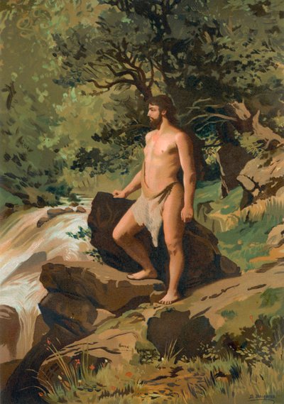 Hombre primitivo de Dionisio Baixeras Verdaguer