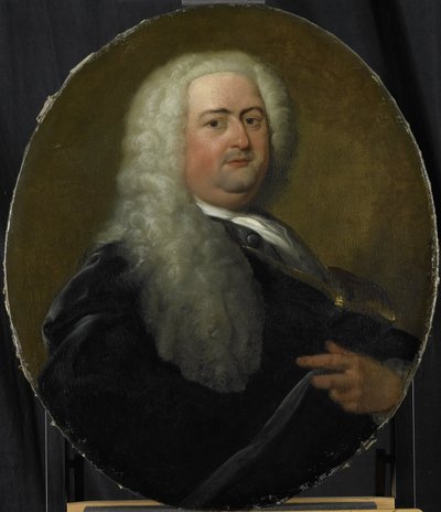 Retrato de Adriaen Paets, director de la Cámara de Rotterdam de la Compañía Holandesa de las Indias Orientales, elegido en 1734 de Dionys van Nijmegen
