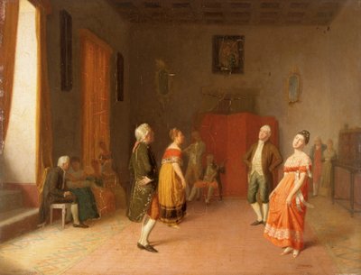 La danza, c. 1871 de Dioscoro Teofilo de la Puebla y
