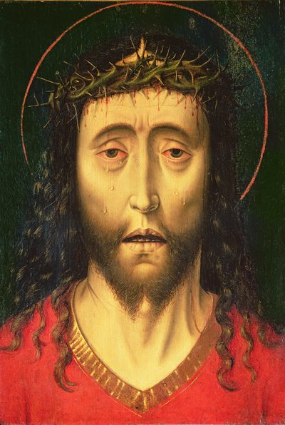 Cristo coronado de espinas, c.1475 de Dirck Bouts