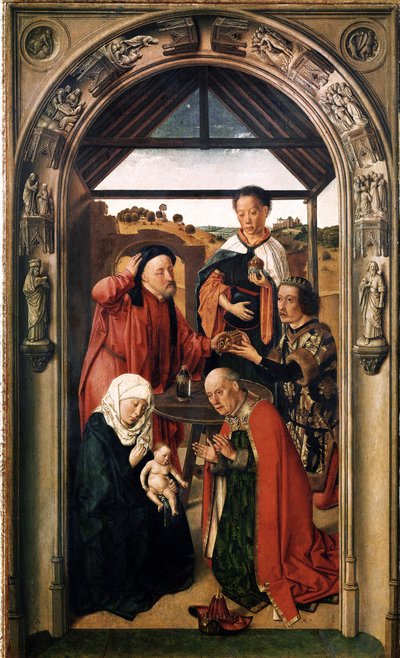 La adoración de los Magos de Dirck Bouts