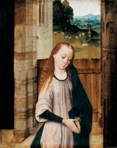Virgen en adoración de Dirck Bouts