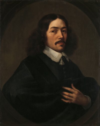 Retrato de un hombre, se cree que es Bartholomeus Vermuyden (1616/17-1650) de Dirck Craey