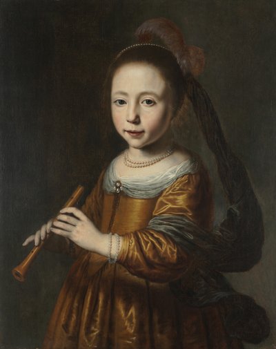 Portrait of Elizabeth Spiegel de Dirck Dircksz. Santvoort