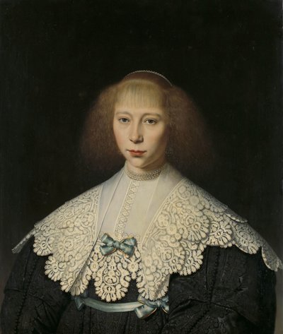 Agatha Geelvinck (1617-38). Primera esposa de Frederik Dircksz Alewijn de Dirck Dircksz. van Santvoort