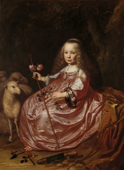 Retrato de Clara Alewijn
Clara Alewijn (1635-74). Hija de Abraham Alewijn y Geertruid Hooftman de Dirck Dircksz. van Santvoort