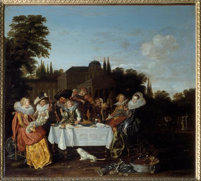 Fiesta campestre de Dirck Hals