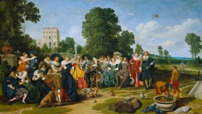 La Fête champêtre de Dirck Hals