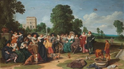 La Fiesta Campestre de Dirck Hals