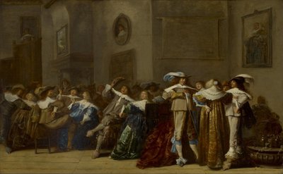 La alegre compañía de Dirck Hals