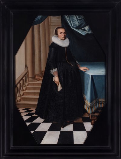 Retrato de una dama de Dirck Santvoort