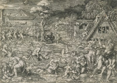 El Diluvio de Dirck Vellert