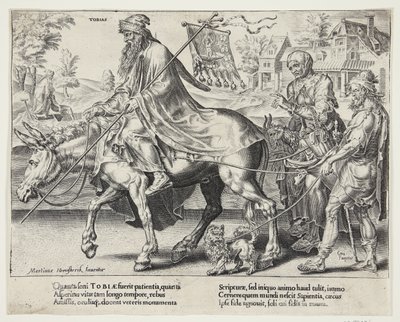 El triunfo de Tobit de Dirck Volckertsz. Coornhert
