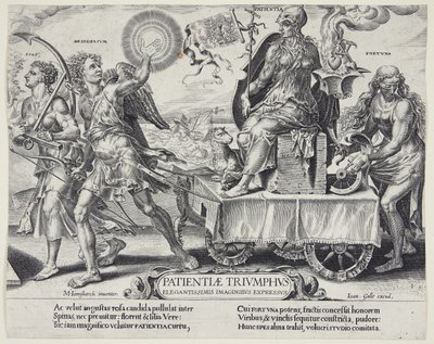 El triunfo de la paciencia de Dirck Volckertsz. Coornhert
