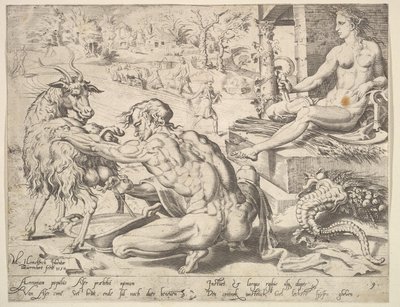 Asher, de la serie Los Doce Patriarcas de Dirck Volkertsen Coornhert