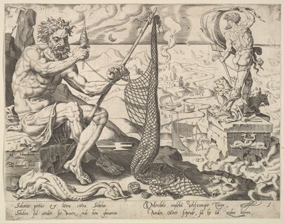 Zabulón, de la serie Los Doce Patriarcas, 1550 de Dirck Volkertsen Coornhert