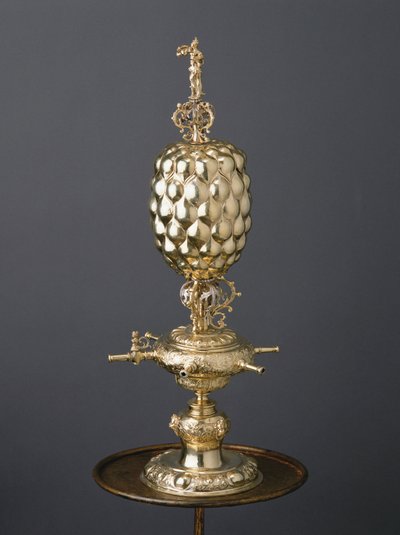 Copa de truco parcialmente dorada, c.1630 de Dirich Utermarke