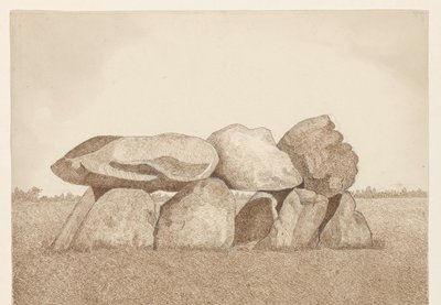 Hunebed cerca de Tynaarlo de Dirk Arnoldus Tavenraat