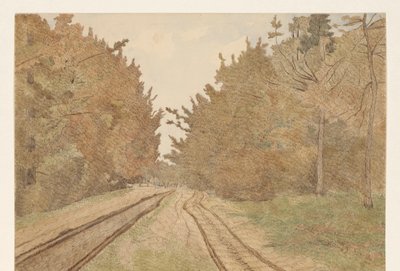 Paisaje en Drenthe de Dirk Arnoldus Tavenraat