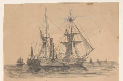 Barco de vapor Marianna de Dirk Arnoldus Tavenraat