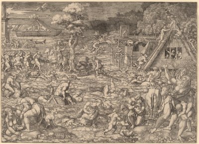 El Diluvio de Dirk Jacobsz Vellert