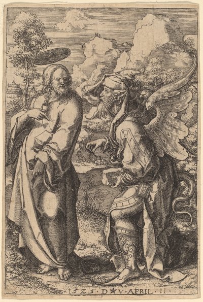 La Tentación de Cristo de Dirk Jacobsz Vellert