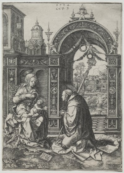 La Visión de San Bernardo de Dirk Jacobsz Vellert