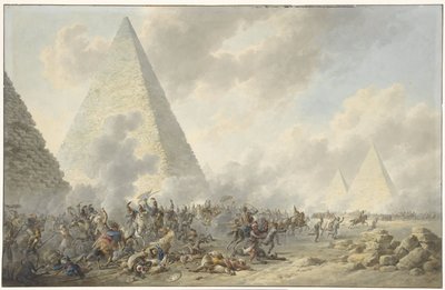 Batalla de las Pirámides
Batalla de las Pirámides, 21 de julio de 1798 de Dirk Langendijk