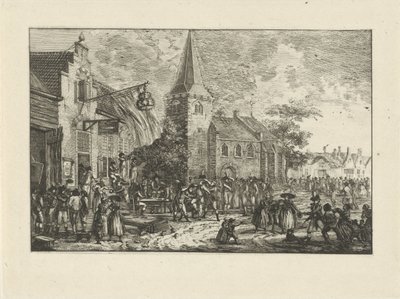 Cifras en una posada de Dirk Langendijk