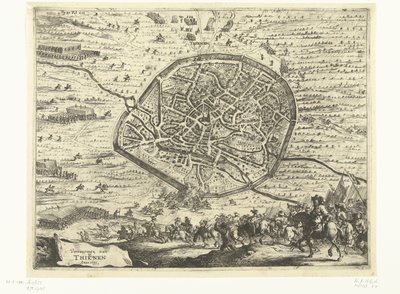 Conquista de Tienen, 1635 Conquista de Thienen Anno 1635 (título sobre objeto) de Dirk Stoop