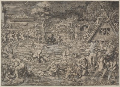 El diluvio de Dirk Vellert