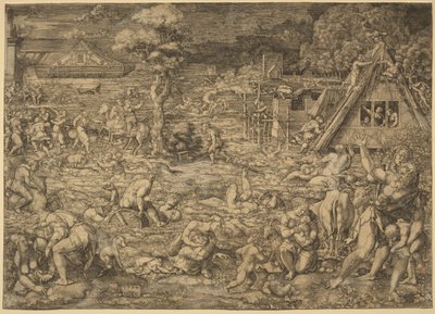 El Diluvio de Dirk Vellert